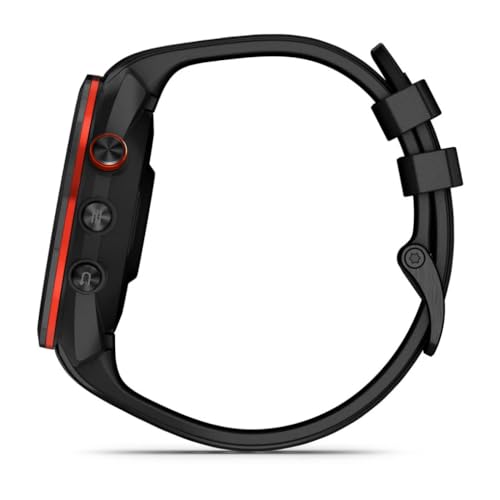 Garmin Approach S70 47MM Black- Golf GPS Fitness Tracker Smartwatch for Men, Lightweight Touchscreen AMOLED Display and Preloaded Courses Bundle with Air Pro TWS Truly Wireless Earbuds - (Color May
