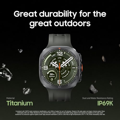 Samsung Galaxy Watch Ultra2, Titanium Silver, 47mm LTE Smartwatch