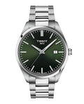 Tissot Mens PR 100 316L Stainless Steel case Quartz Watches, Grey, Stainless Steel, 20 (T1504101109100)