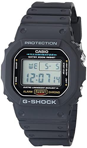 Casio G-Shock Shock Resistant DW5600UE-1V Men's Water Resistant Black Resin Sport Watch