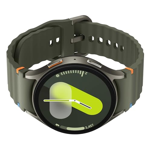 Samsung Galaxy Watch 7 | 44mm | AI Smartwatch w/ 1.5" AMOLED, Wear OS 5, LTE, Wi-Fi, Bluetooth, Heart Rate, Sleep Apnea & GPS Fitness Tracker | International Model L315 | w/Fast Charger, Intl Green