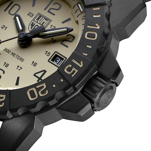 Luminox - Navy Seal Steel X3.CB51.CB.1 - Mens Dive Watch - Watches for Men - 45mm - Swiss Quartz - 200M Water Resistant - Sapphire Crystal - Stainless Steel Case - Always Visible - Swiss Made