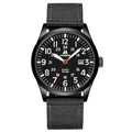 LN LENQIN Mens Watches Unisex Military Sport Nylon Strap Stylish Luminous Fashion Analog Quartz Watch for Men Waterproof Army Tactical Casual Wristwatch