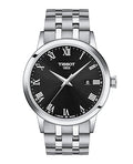 Tissot mens Classic Dream Stainless Steel Dress Watch Grey T1294101105300