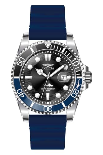 Invicta Pro Diver Men 43mm Stainless Steel Steel Black dial PC32 Quartz