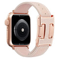 JSGJMY Leather Magnetic Band Compatible with Apple Watch Bands 38mm 40mm 41mm 42mm 44mm 45mm 46mm 49mm for Women Men，Top Grain Leather Designer Replacement Strap for iWatch Ultra SE Series11/10/9/8/7/6/5/4/3/2/1