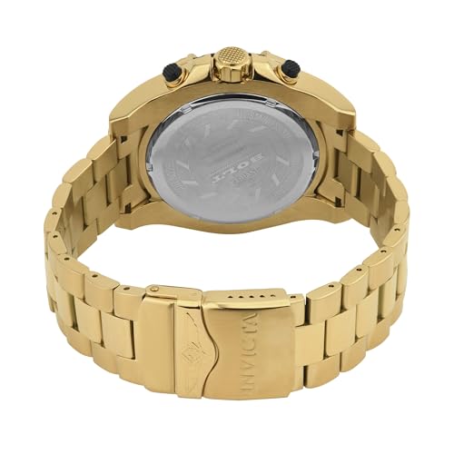 Invicta 25515 Bolt Men 52mm Stainless Steel Gold Gold dial VD54 Quartz
