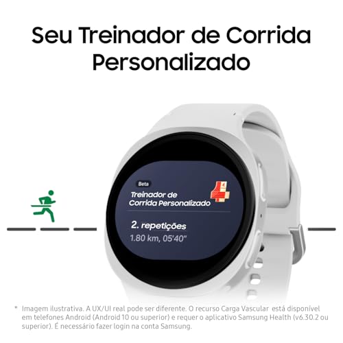 Samsung Galaxy Watch 8 | 44mm | AI Smartwatch w/ 1.47" AMOLED, Wear OS 6, Wi-Fi, Bluetooth, Heart Rate, GPS Fitness Tracker | IP68, MIL-STD-810H | International Model L330 | w/Fast Charger, Silver