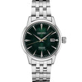 SEIKO SRPE15 Automatic Watch for Men - Presage Collection - Jewel Green Patterned Dial with Date Calendar, Gloss Finish - 50M Water Resistant
