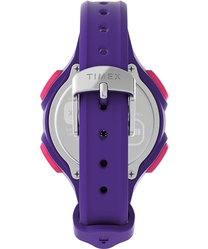 Timex Women's Ironman Triathlon Essential 30 34mm Watch - Purple Strap Digital Dial Purple Case
