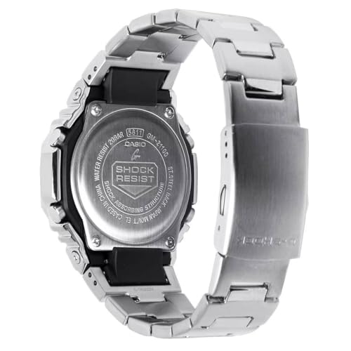 G-Shock Casio G-Steel GM2110D Analog-Digital Navy Blue Dial Stainless Steel Watch 43mm - GM2110D-2B