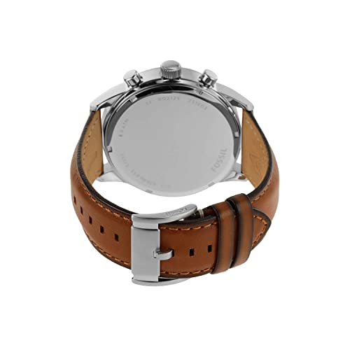 Flynn Chronograph Brown Leather Watch