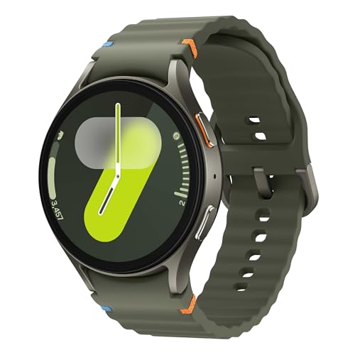 Samsung Galaxy Watch 7 | 44mm | AI Smartwatch w/ 1.5" AMOLED, Wear OS 5, LTE, Wi-Fi, Bluetooth, Heart Rate, Sleep Apnea & GPS Fitness Tracker | International Model L315 | w/Fast Charger, Intl Green