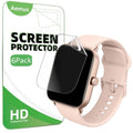 Aemus Screen Protector For IDW13 / IDW15 / IDW19 Smart Watch 1.8" (6 PACK) Full Coverage Clear TPU Film Compatible for aeac/Fitpolo/Quican SmartWatch