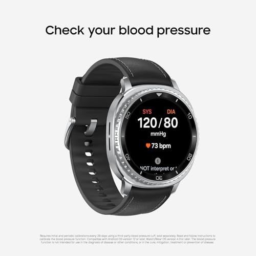 Samsung Galaxy Watch 8 Classic (2025), Black, 46mm, Bluetooth Smartwatch