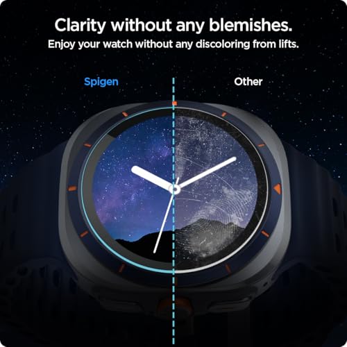 Spigen Tempered Glass Screen Protector [GlasTR EZ FIT] designed for Galaxy Watch Ultra (2025-2024) - 2 Pack