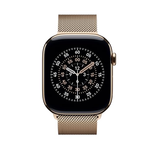 Apple Watch Band - Milanese Loop - 46mm - Gold - S/M