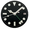 28.5mm NH34 Dial GMT Hands Set, BGW9 Blue Lume Movement Mod Parts