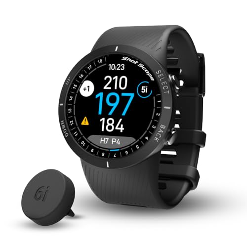 Shot Scope V5 (Black) Golf GPS Watch PlayBetter Bundle