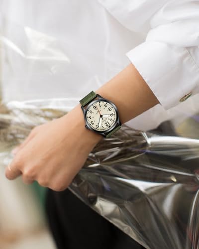 CIVO Military Watch for Men Waterproof: Analog Mens Watches Classic Design - Field Tactical Quartz Wrist Watch