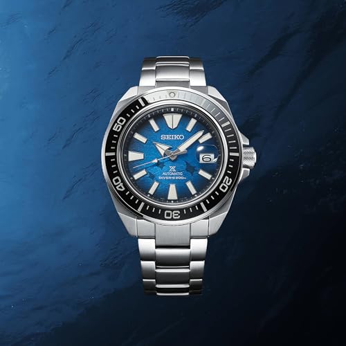 SEIKO SRPE33 Automatic Dive Watch for Men - Prospex Special Edition - LumiBrite Hands, Unidirectional Bezel - Water Resistant 200M