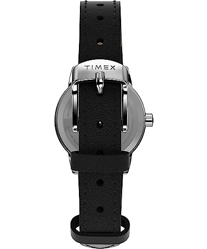 Timex Women's Easy Reader Classic 25mm Watch - Black Strap White Dial Silver-Tone Case
