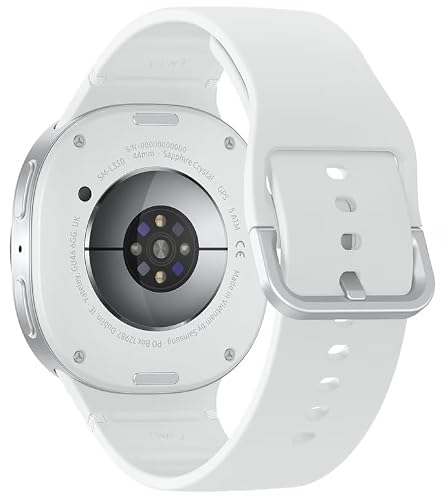 Samsung Galaxy Watch 8 (2025) 40mm LTE Smartwatch, Cushion Design, Fitness Tracker, Sleep Coaching, Running Coach, Energy Score, Heart Rate Tracking, Silver [US Version] (Renewed)
