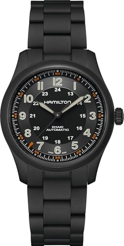 Hamilton Khaki Field Automatic Black Dial Men's Watch H70215130