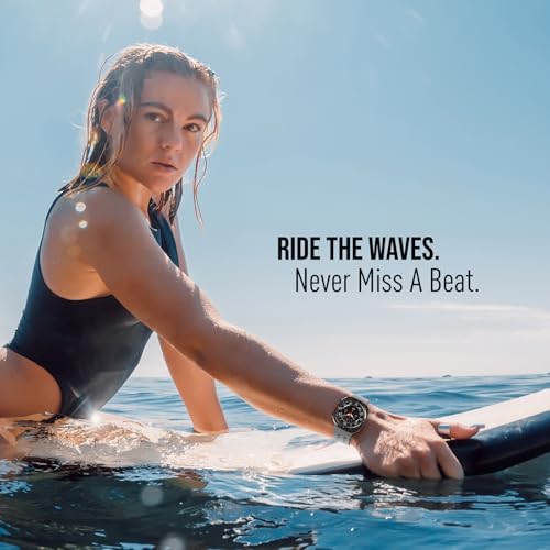 Acextro 6-Pack Marine Sport Band Compatible with Galaxy Watch Ultra Bands 47mm (2025/2024), Samsung Watch 7 Ultra Bands for Men Women, Breathable Ocean Silicone Strap No Gap Design