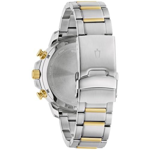 Bulova Men's Marine Star Series C Two-Tone Stainless Steel 6-Hand Chronograph Quartz Watch