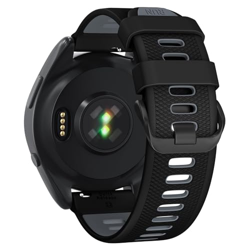 U-LIMVE Watch Band for Garmin Forerunner 265/Forerunner 255/Vivoactive 4/Venu 3/Venu 2, 22mm Quick Release Silicone Replacement Band