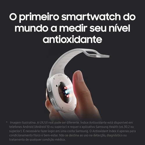 Samsung Galaxy Watch 8 | 44mm | AI Smartwatch w/ 1.47" AMOLED, Wear OS 6, Wi-Fi, Bluetooth, Heart Rate, GPS Fitness Tracker | IP68, MIL-STD-810H | International Model L330 | w/Fast Charger, Silver