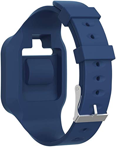 Turnwin Bands Straps Compatible with Golf Buddy Voice/Voice 2 Golf Watch, Colorful Flexible Silicone Band Rubber Strap Wristbands Compatible for Golf Buddy Voice 2/Voice, Blue