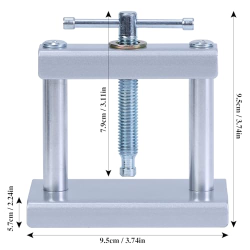 J6&H6 Watch Press Tool Set,Watch Back Case Closer for Closing the Cover , Watches Battery Replacement Tool Kit, Dismantling The Watchs Opener Case, Suitable for Watches Repair Kits with 16 to 50mm Circular Dials