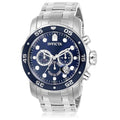 Invicta Men's 0070 "Pro Diver Collection" Stainless Steel and Blue Dial Watch
