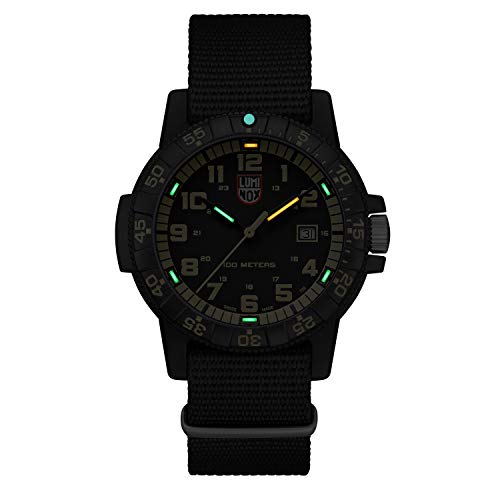 Luminox – Leatherback SEA Turtle Giant Men’s Watch 44 mm, 0320/0330 Series, Military Watch, Swiss Quartz Watch, 100 m Water Resistant, Self-Illuminating, Black, 44 mm, Ribbon