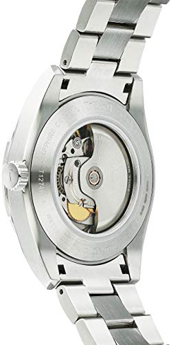 Tissot mens Gentleman Stainless Steel Dress Watch Grey T1274071105100