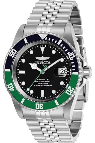 Invicta Men's Pro Diver Automatic Watch with Stainless Steel Band, Silver (Model: 29177)