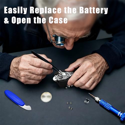 EasyTime Watch Battery Replacement Kit: Professional Watch Repair Tools Set