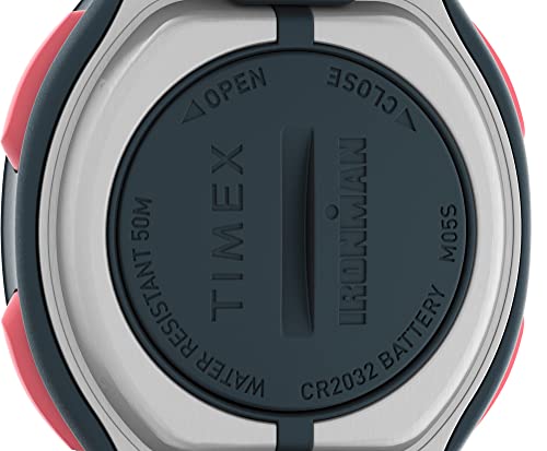 Timex Ironman Triathlon Transit+ Watch with Activity Tracking & Heart Rate 33mm – Navy with Resin Strap