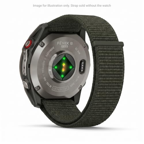 Garmin UltraFit Nylon Strap (26 mm) - Moss