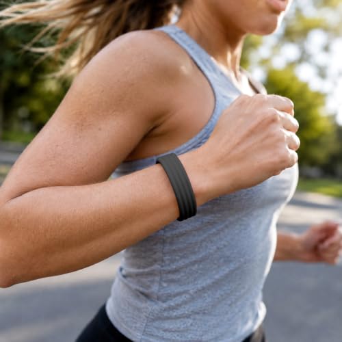 Zspoly Silicone Bands for Google Fitbit Air Band, Ultra-Soft Silicone Replacement Strap, Adjustable Sweatproof Wristband for Sleep Tracking, Fitness, Running, Workout & Daily Wear for Women Men