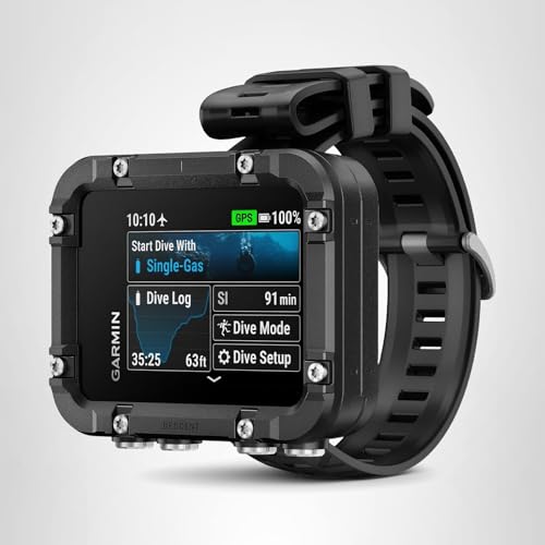 Garmin Descent™ X30, Rugged Dive Computer, Surface GPS, Button Controls, Vibrant 2.4-inch Color Display, Up to 30 Hours of Battery Life