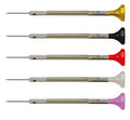 Bergeon 30081-P05 Stainless Steel Assortment of 5 Screwdrivers - Swiss Made