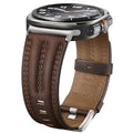 Tlselt Leather Band for Samsung Galaxy Watch Ultra 2/Ultra 47mm Men