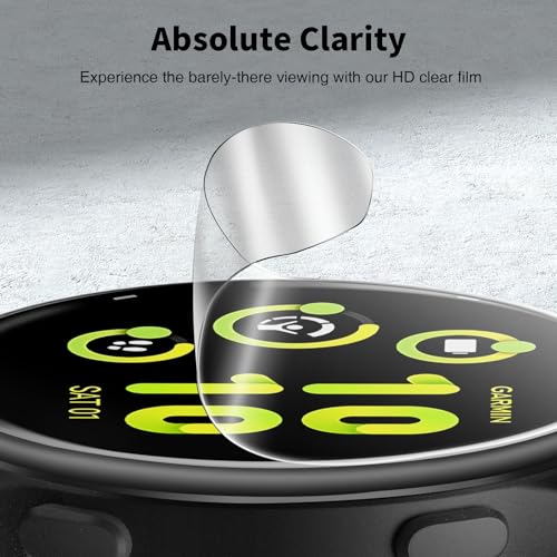 LK 6 Pack for Garmin Vivoactive 6 / Vivoactive 5 Screen Protector 42mm - Anti-Scratch, Self-Healing Soft TPU Screen Protector for Garmin Vivoactive 42mm, Bubble Free, HD Transparent, Touch Sensitive
