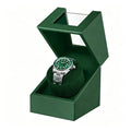 Single Automatic Watch Winder,Quiet Japanese Motor,Battery/AC Powered