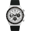 Timex Men's Peanuts Q 40mm Watch - Black Strap White Dial Stainless Steel Case