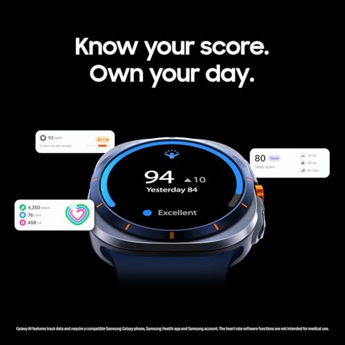 Samsung Galaxy Watch Ultra (2025), Titanium Blue, 47mm, LTE Smartwatch
