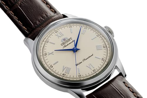 Orient Bambino No Date | Automatic/Hand-Winding Automatic Movement | 38.4 mm Stainless Steel Dress Watch | Unisex | Champagne Dial | RA-BB0003Y30B